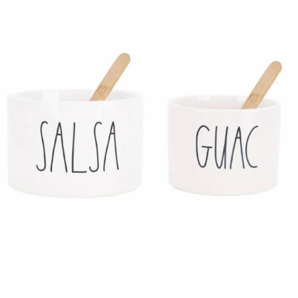 Rae Dunn Guac + Salsa Set